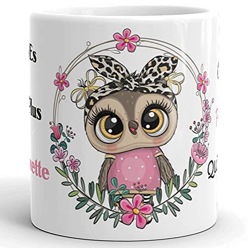 Mug Hibou air personnalisé variant 0 