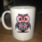 Mug Hibou style two céramique 3D 350 ml - miniature variant 1