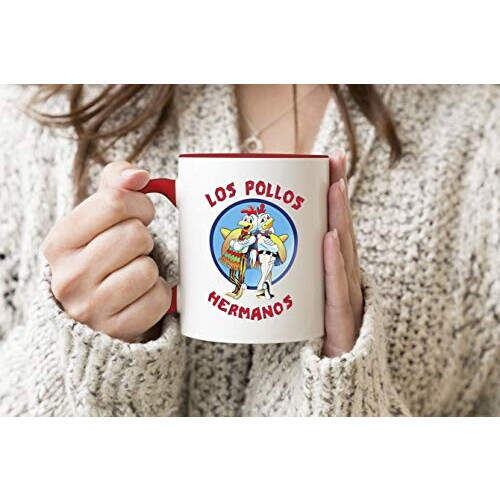 Mug Los Pollos Hermanos - Breaking Bad - rouge 312 ml