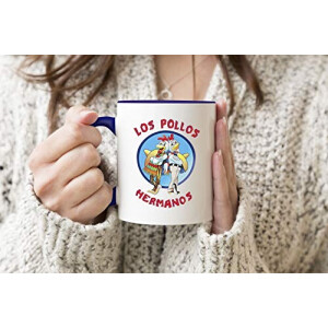 Mug Los Pollos Hermanos - Breaking Bad - bleu 330 ml