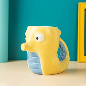 Mug Hippocampe multicolore céramique 3D 500 ml