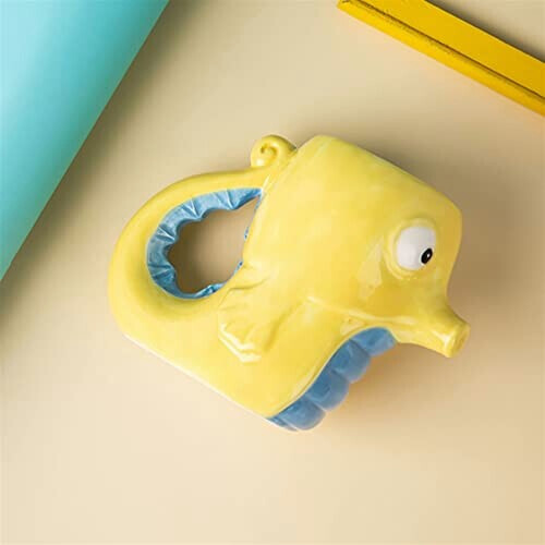 Mug Hippocampe multicolore céramique 3D 500 ml variant 1 