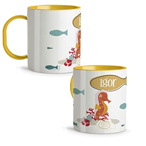 Mug Hippocampe enfant plastique 330 ml