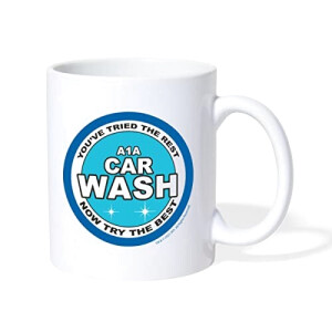 Mug Walter White, Car Wash - Breaking Bad - blanc