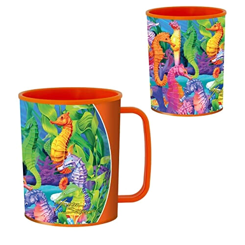 Mug Hippocampe plastique 3D 300 ml variant 1 