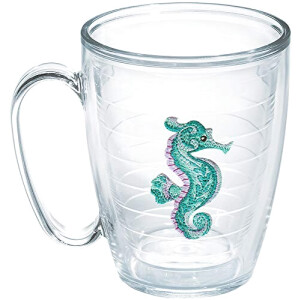 Mug Hippocampe sans couvere. plastique isotherme 473 ml