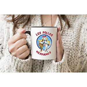 Mug Los Pollos Hermanos - Breaking Bad - noir 312 ml