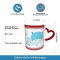 Mug Hippopotame rouge céramique - miniature variant 2