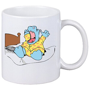 Mug Hippopotame blanc céramique 330 ml