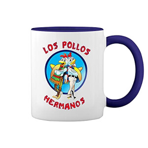 Mug Los Pollos Hermanos - Breaking Bad - bleu céramique