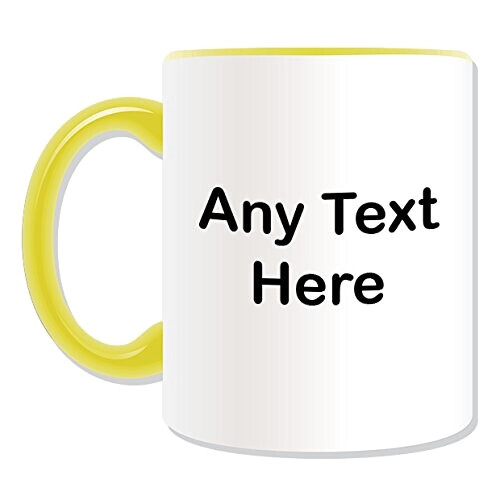 Mug Kangourou rouge,jaune céramique personnalisé variant 0 