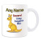 Mug Kangourou blanc personnalisable - miniature