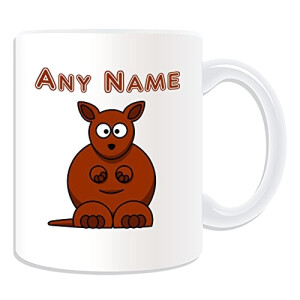 Mug Kangourou rouge-tasse personnalisé