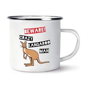 Mug Kangourou blanc logo