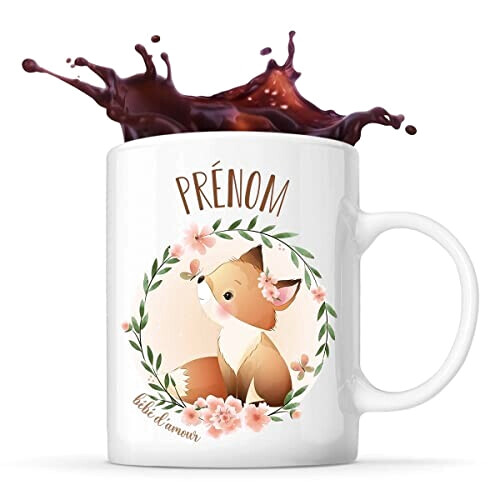 Mug Lama renard personnalisé