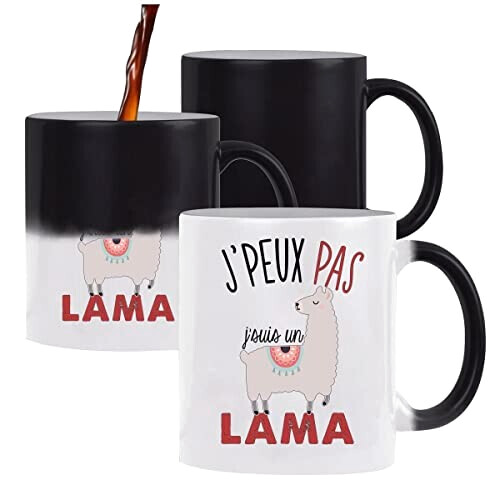 Mug Lama blanc magique