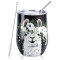 Mug Lama multicolore-alpaga isotherme personnalisé 350 ml - miniature