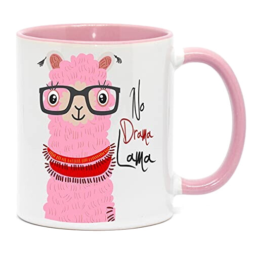 Mug Lama rose