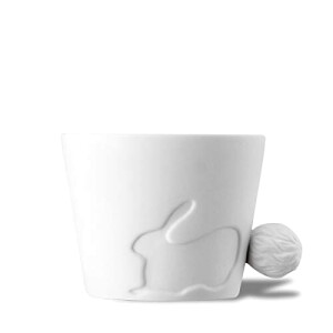Mug Lapin multicolore céramique porcelaine 270 ml