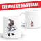 Mug Lapin céramique personnalisé 325 ml - miniature variant 1