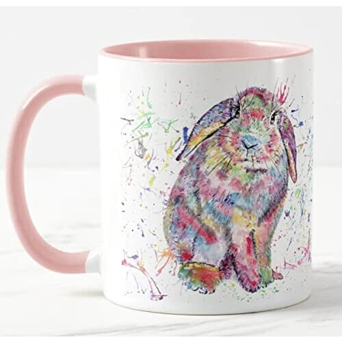 Mug Lapin couleurée céramique 325 ml