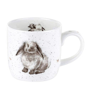 Mug Lapin ivoire porcelaine