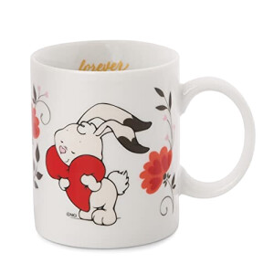 Mug Lapin blanc. porcelaine 350 ml