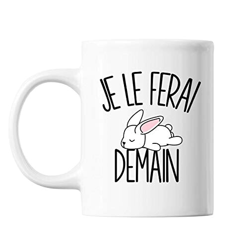 Mug Lapin blanc céramique variant 0 