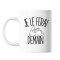 Mug Lapin blanc céramique - miniature variant 1