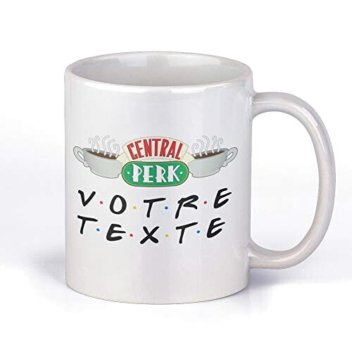 Mug Central Perk - Friends - blanc logo