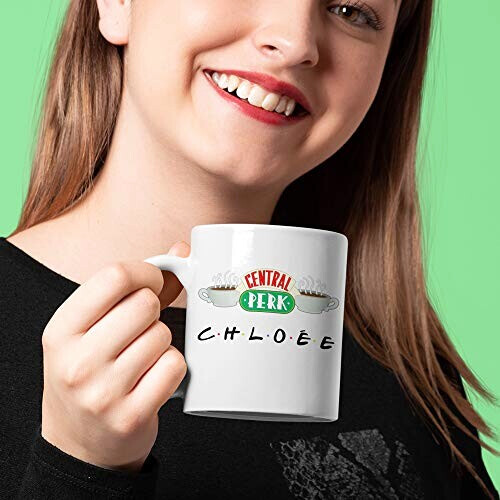 Mug Central Perk - Friends - blanc logo variant 0 