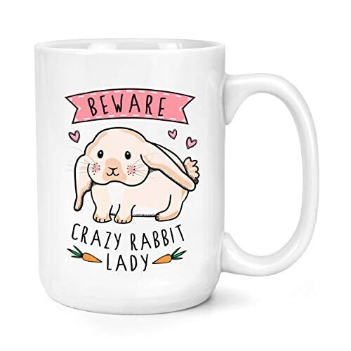 Mug Lapin blanc céramique logo