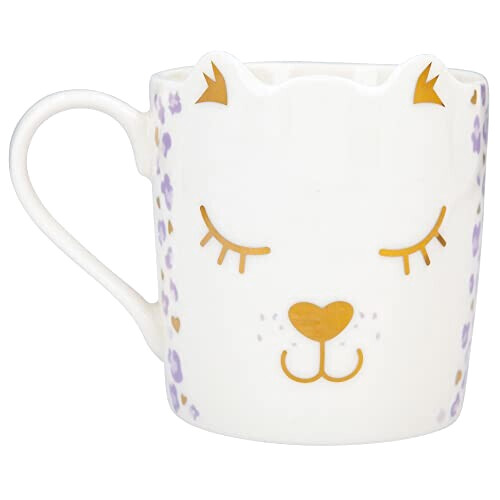 Mug Léopard multicouleurouge porcelaine 300 ml variant 1 