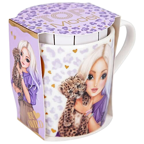 Mug Léopard multicouleurouge porcelaine 300 ml variant 2 