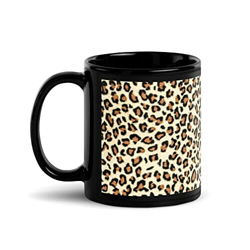 Mug Léopard noir