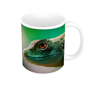 Mug Lézard blanc