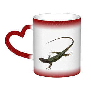 Mug Lézard bleue,rouge,noire,blanc céramique personnalisé