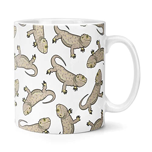 Mug Lézard blanc logo
