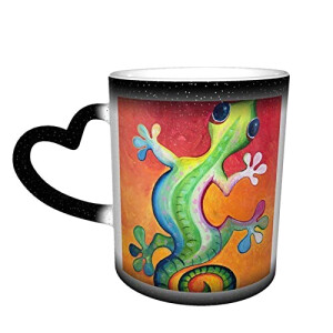 Mug Lézard blanc céramique personnalisable