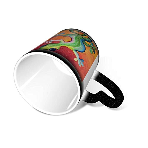 Mug Lézard blanc céramique personnalisable variant 0 