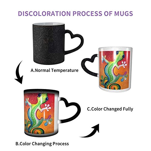 Mug Lézard blanc céramique personnalisable variant 1 