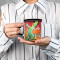 Mug Lézard blanc céramique personnalisable - miniature variant 4