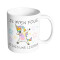 Mug Licorne air céramique 30 cl - miniature