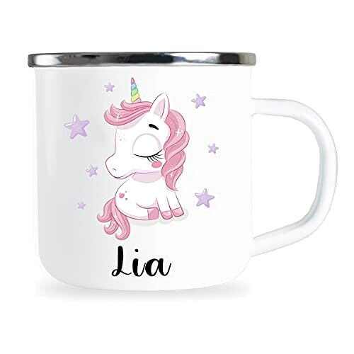 Mug Licorne blanc personnalisé 300 ml