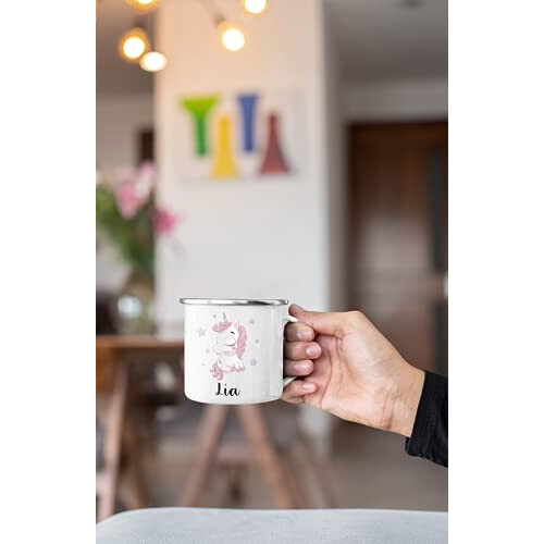 Mug Licorne blanc personnalisé 300 ml variant 1 