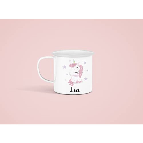 Mug Licorne blanc personnalisé 300 ml variant 2 