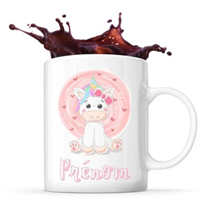 Mug Licorne personnalisé