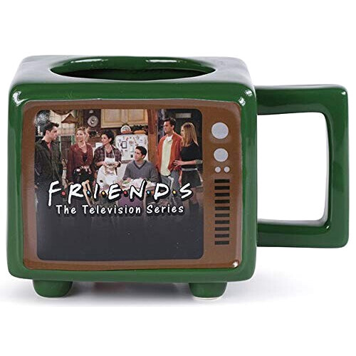 Mug Friends multicolore coffret 3D thermo-réactif 500 ml