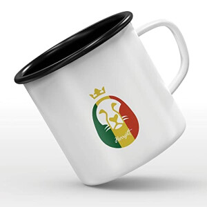 Mug Lion blanc céramique 300 ml