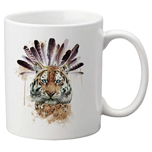 Mug Lion céramique personnalisé
